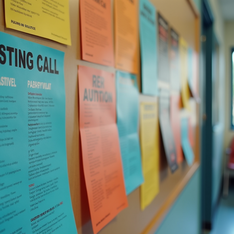 Casting call notices featured by Access the Art